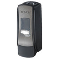 ADX-7 700mL Foam Soap Dispenser, Push-Style, Chrome/Black