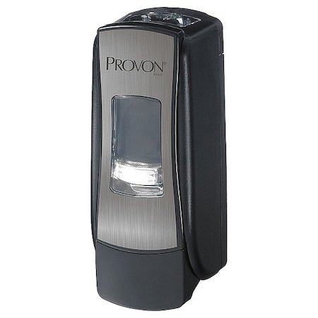 ADX-7 700mL Foam Soap Dispenser, Push-Style, Chrome/Black
