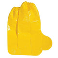 Disposable Boot Covers, Polyolefin, Yellow, Slip Resistant Sole: Yes , Regular