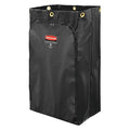Janitorial Cart Vinyl Bag, 24 gal Cap, Blk