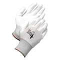 Coated Gloves, Polyurethane, Smooth, Palm, Not Rated Abrasion Level, 2XL 1 PR