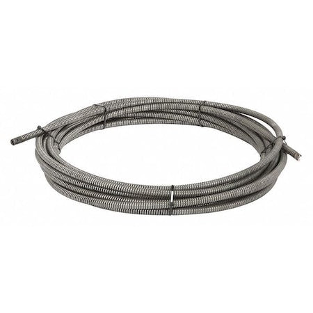 Drain Cleaning Cable, 5/8 in Dia, 100 ft L