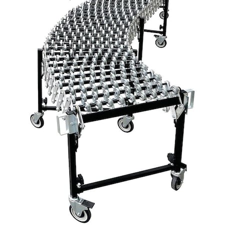 Skate Wheel Conveyor, 32-11/16" W Overall