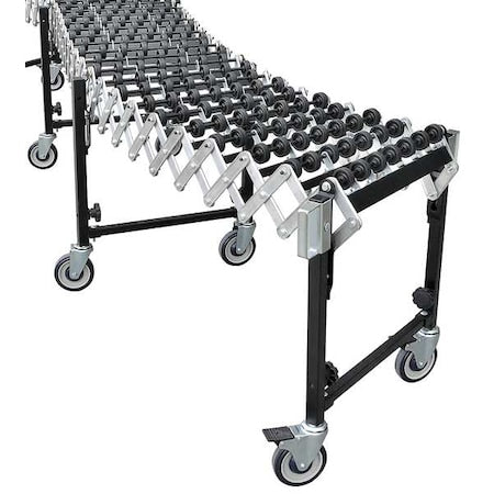 Skate Wheel Conveyor, 26-3/4" W Overall
