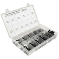 #10-24; #6-32; 1/4"-20; 3/8"-16; 5/16"-18; #8-32 Cap Screw Assortment, Socket, Black Oxide Finish