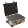 Desert Tan Protective Case, 22"L x 17.92"W x 10.42"D