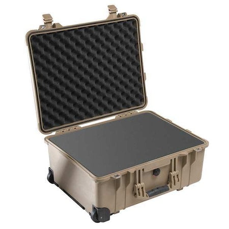 Desert Tan Protective Case, 22"L x 17.92"W x 10.42"D