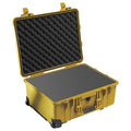 Yellow Protective Case, 22.07"L x 17.92"W x 10.42"D