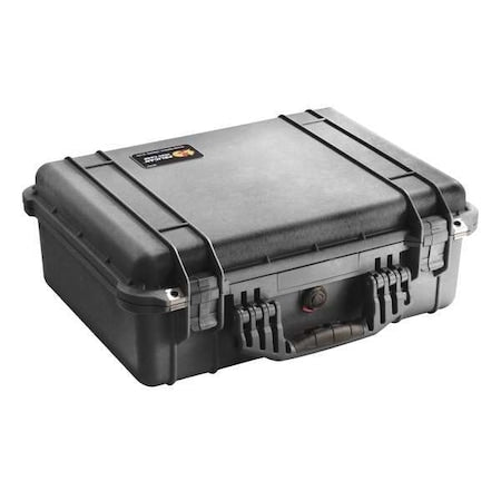 Black Protective Case, 19.78" L x 15.77" W x 7.41" D