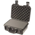 Black Protective Case, 14.2" L x 11.4" W x 6-1/2" D