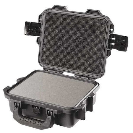 Black Protective Case, 11.8"L x 9.8"W x 4.7"D