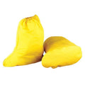 Disposable Boot Covers, PVC, Yellow, Slip Resistant Sole: Yes , XL
