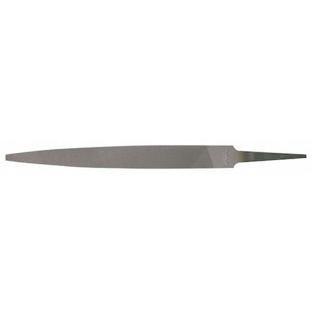 8" Flat Double/Single Cut Warding Smooth File