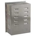 Universal Thermostat Guard, Stainless Steel, Inside Depth: 3 3/8 in
