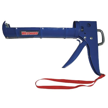 Dripless Manual Caulk Gun, For 10 oz Container Size, 7:1, Half Barrel Frame