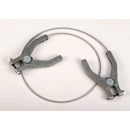Ground Wire with 2 Clamps, 3 Ft.