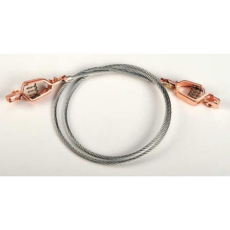 Bond Wire with 2 Clips, 3 ft.