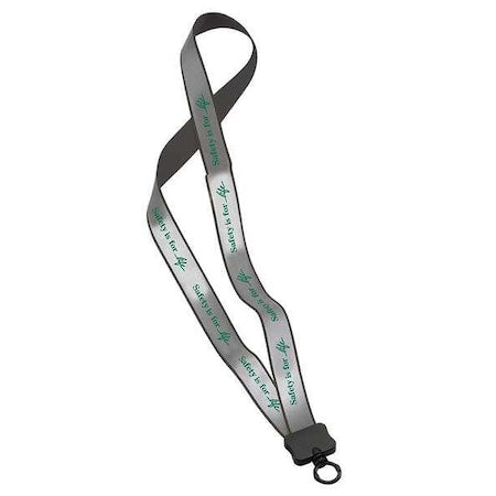 Lanyard, 16 in, Gray, Green