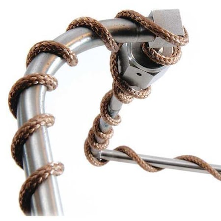 Heating Cord, 120VAC, 64W, 3 ft., Max. Temp. 900 Degrees F (482 Degrees C)