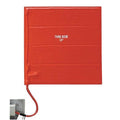 Heating Blanket, Silicone Rubber, 120V, 360W, 12"W x 24"L
