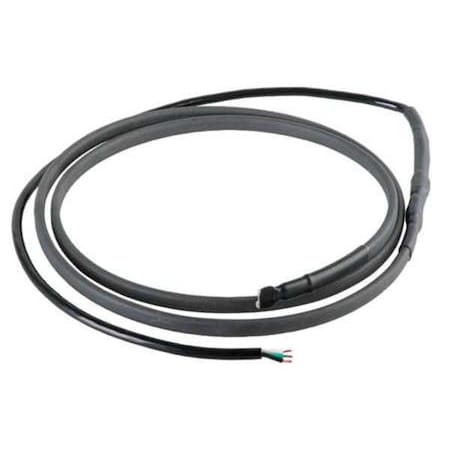 Electric Heating Cable, 240VAC, 12 ft Length, Waterproof, SJTW