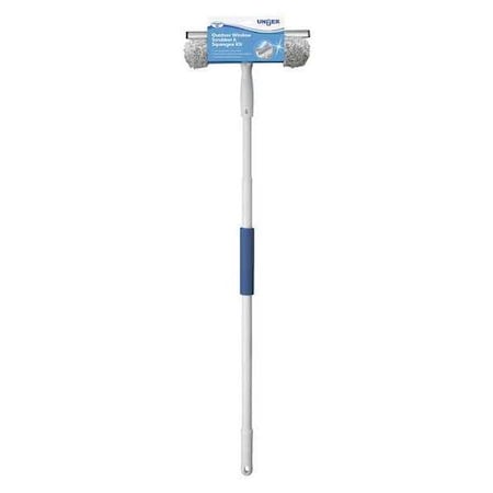 Window Cleaning Kit, Microfiber, 60"L