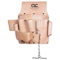 Tool Pouch, Tool Pouch, Tan, Leather, 8 Pockets