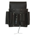 Tool Pouch, Tool Pouch, Brown, Leather, 8 Pockets