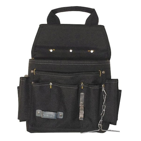 Tool Pouch, Tool Pouch, Black, Polyester, 12 Pockets