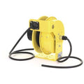 Cord Reel With Hand Lamp, Spring Retracted, Flying Lead, 10 AWG, Yellow Reel Color, 30 ft Length