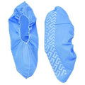 Disposable Shoe Covers, Polypropylene, Blue, Slip Resistant Sole: Yes , 2XL