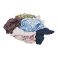Reclaimed Knit Cloth Rag 10 lb. 18" x 18", Colored Mixed