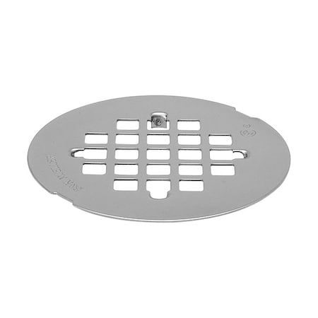 Grid, Silver, Round, 4-1/4 in Dia