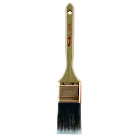 2" Flat Sash Firm, Nylon/Polyester Bristle, Paint Brush, Hardwood Handle