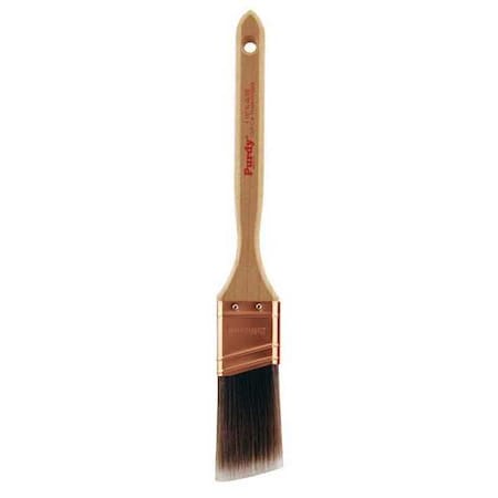 1-1/2" Angle Sash Firm, Nylon/Polyester Bristle, Paint Brush, Hardwood Handle