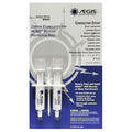 Adhesive Dots, EP2400 Series, Clear, 1/2 in (Round), Dot, 1:01 Mix Ratio, 30 min Functional Cure