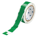Floor Marking Tape, vinyl, No Legend, Green, 1 in W., 4 mil Thickness, 750 PK
