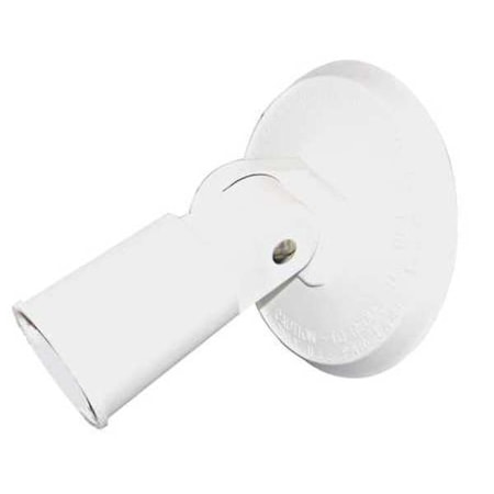 Lampholder, INC, Surface Mnt, White, 1 Head
