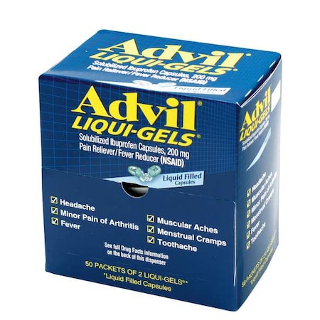 Ibuprofen Pain/Fever Reducer, 200mg, PK100