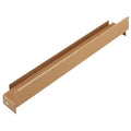 JOBMASTER Shelf, 23 in. L x 3 in. W, Steel, Tan