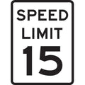 Traffic Sign, 24 in H, 18 in W, Aluminum, Rectangle, English, 94212