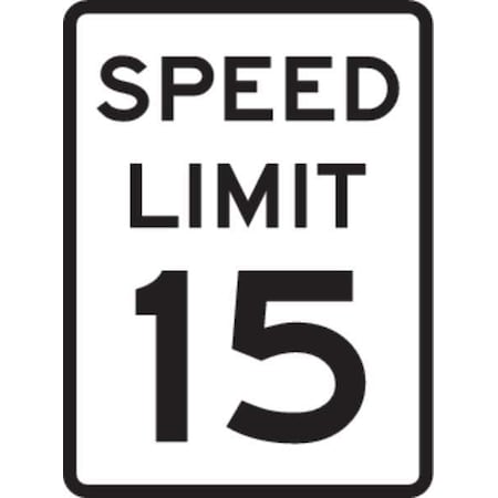 Traffic Sign, 24 in H, 18 in W, Aluminum, Rectangle, English, 94212