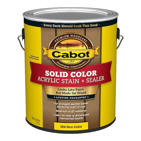 Solid Color Acrylic Stain + Sealer
