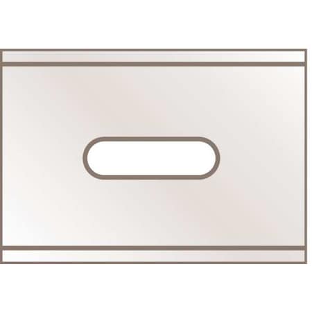 Four Sided Replace Blades, 1-1/32", PK100