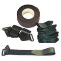 Back-to-Back Strap, No Adhesive, 15 ft, 2 in W, Black