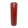 Stretch Wrap, 18" W x 1500 ft. L, 80 ga, Cast Style, Red, Standard Duty