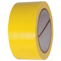 Floor Marking Tape, vinyl, Solid, Yellow, 2 in W., 2.4 mil Thickness