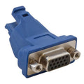 VGA Connector, 15-Pin to 8-Pin, Blue