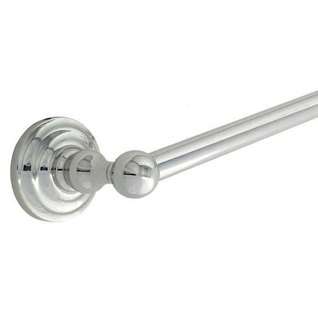 Towel Bar, Polished Chrome, Brentwood, 18In