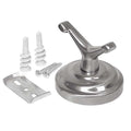 Bathroom Hook, 2 Hook, 2-3/8In D, Satin